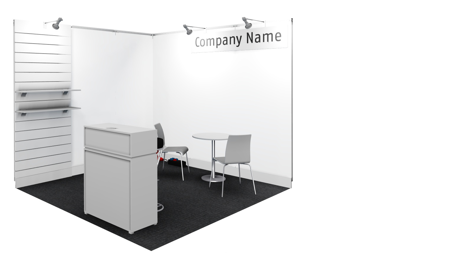 Complete stand 9 m²